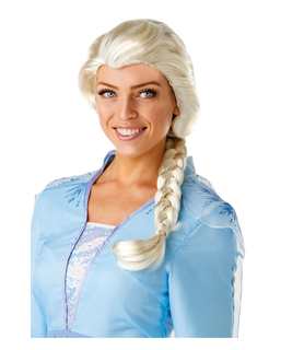 {fr}:Perruque Elsa Adulte - Frozen;}